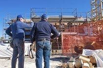 Workers at Construction Site