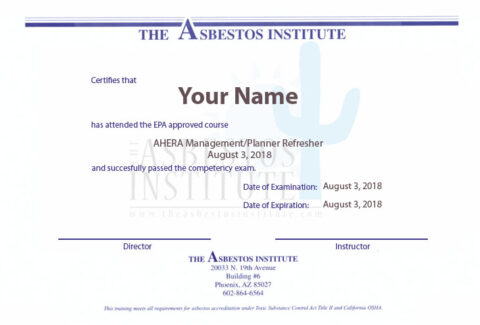 Asbestos License