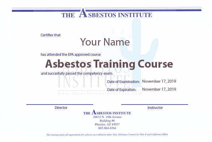 Asbestos License