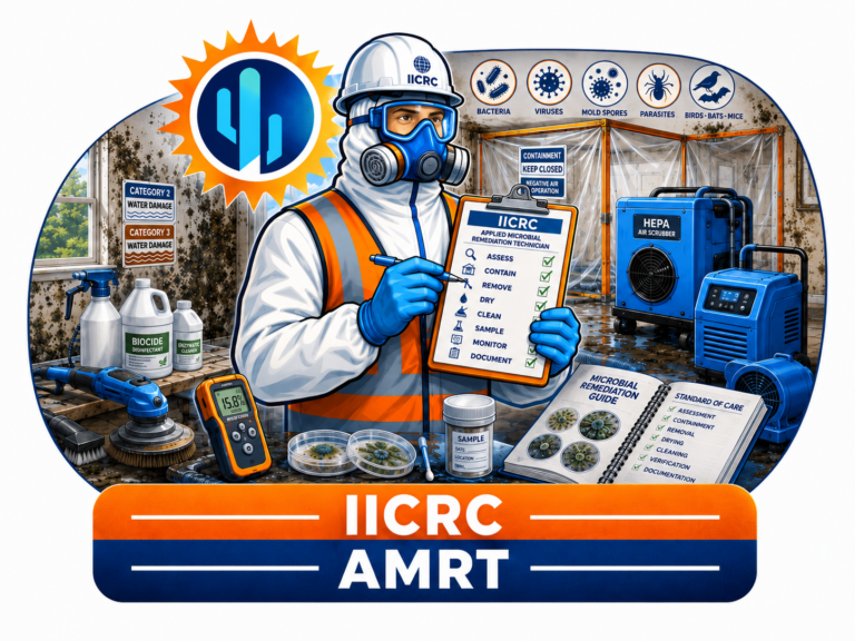 IICRC AMRT: (32 hr) In-Person – The Asbestos Institute